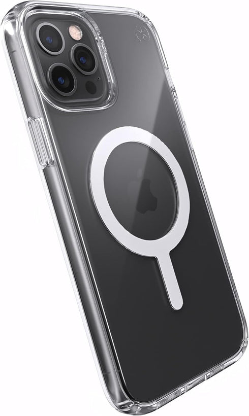 Speck Presidio Perfect-Clear with MagSafe Series Case for Apple iPhone 13 Pro Max and 12 Pro Max - Clear...