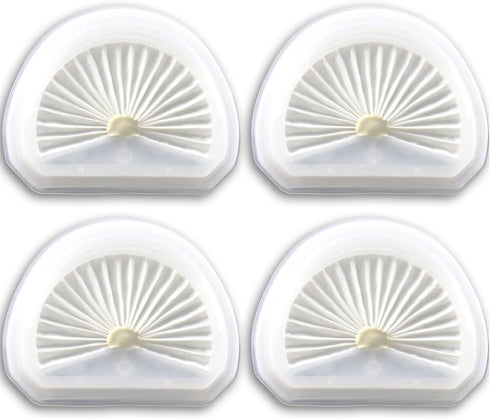 Improvedhand VLPF10 Filter Replacement Compatible with Black and Decker Dustbuster Hand Vacuum Replace Model # HLVA315J HLVA320J00 N575266 (4 Pack...
