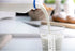 Kolder Mini Measure Heavy Glass, 20-Incremental Measurements Multi-Purpose Liquid and Dry Measuring Shot Glass, White...