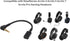 3.5mm Audio Cable Adapter for Arctis 3 5 7 Pro, Compatible with SteelSeries Arctis 3 Arctis 5 Arctis 7 Arctis Pro Gaming Headsets, Good Conductivi...