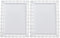 2Pcs Rectangle Iron Cupcake Serving Tray Fruit Dessert Plates for Party Anniversary Wedding Christmas Baby Shower (White)...