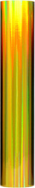 VViViD Golden Holographic Chrome DECO65 Permanent Adhesive Craft Vinyl (12" x 6ft)...