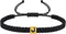 Initial Bracelets for Women Men Woven Rope Braided Letter Bracelet Gold 26 Alphabet Handmade Adjustable Black String Bracelet Jewelry Gifts - A...