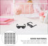 Gadpiparty 120 Pcs Mini Sunglasses for Dolls Black Sunglasses Doll Costume Accessories Doll Dress Up Cosplay Accessories Doll DIY Sunglasses for D...