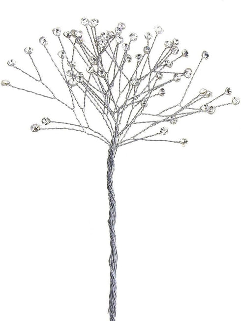Homeford Crystal Rhinestone Spray Branch, 7-1/2-Inch, 12-Count (Clear)...