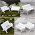 NUOBESTY Household Gadgets Home Decor Home Decor 15Pcs Mini House Bench Model Miniature Bench Doll Furniture Model Decor Decoraciones Para Salas D...