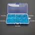 Aquamarine Bicone Glass Beads for Jewelry Making, Faceted Crytal Spacer Beads for Bracelet Necklace Earring (3mm 4mm 6mm 8mm Mixed Sizes, 1040pcs)...