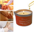 Natural Soybean Massage Candles for Massage Therapy-Romantic Candles for SPA Treatment-Body Oil Candle for Relaxation 6.35OZ (Raspberry & Brandy S...