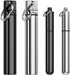 4 Pieces Metal Portable Toothpick Holder, aluminum alloy Pocket Toothpick Holder Aluminum Waterproof Case Toothpick Container with Keychain for Ou...