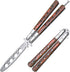 Butterfly Knife Trainer - Balisong Trainer - Practice Butterfly Knife - Balisong Butterfly Knives NOT Real NOT Sharp Blade - Wood Dull Trick Butte...