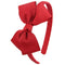7Rainbows Fashion Cute Red Bow Headband for Girls Toddlers....