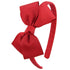7Rainbows Fashion Cute Red Bow Headband for Girls Toddlers....