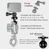 BRCOVAN Aluminum Alloy Tripod Mount Adapter with 1'' Ball & Camera 1/4"-20 Thread, Compatible with RAM Mounts B Size 1 Inch Ball Double Socket Arm...