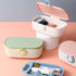 Sewing Kit, Portable Travel Sewing Kit for Adults, Needle and Thread Kit Plastic Sewing Box Small Sewing Kit Sewing Accesories and Supplies...