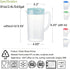 0.63 Gallon/2.4 Litre Plastic Pitcher with Lid BPA-FREE Eco-Friendly Carafes Mix Drinks Water Jug for Hot/Cold Lemonade Juice Beverage Jar Ice Tea...