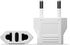 European Plug Adapter, Unidapt US to Europe Plug Adapter, 8 Pack European Type C Plug Adapters, 110V to 220V Wall Outlet, Travel Power Adaptor for...