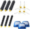 Replacement Parts Kit Includes Bristle & Flexible Beater Brush & Armed-3 Side Brush & Filters for iRobot Roomba 600 Series 614 618 620 630 640 650...