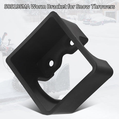 585195MA Worm Bracket for Snow Throwers - for M-urray Snow & Craftsman Gas Snow Blowers 536888600, C950-52005-0, F2814-000, C950-52919-0, 53688635...