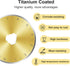 Titanium Coated 10 Packs 45mm Rotary Cutter Blades 45mm Quilting supplies Rotary Cutter Blades for fabric by SSPONT, compatible with OLFA,Fiskars,...