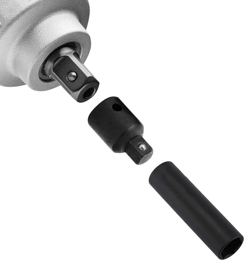 Bates- Impact Socket Adapter and Reducer Set, 4-pcs, Impact Sockets Adapter Sets, Impact Adapter, Socket Adapter Set, 1/2 to 3/8 Socket Adapter, 3...