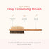 PAWFUME 2-in-1 Pet Brush – Dog Hair Brush – Cat Hair Brush – Dog Grooming Brush – Cat Grooming Brush – Soft Dog Brush for Long Haired Dogs – Soft ...