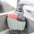 Kitchen Sink Caddy Sponge Holder Hang Basket for Scrubber Dish Brush Kitchen Accessories Organizer(Light Blue)...