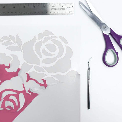 Siser EasyWeed Heat Transfer Vinyl 11.8" x 2FT Roll - Compatible with Siser Romeo/Juliet & Other Professional or Craft Cutters - Layerable - CPSIA...