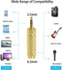 4pack 3.5mm to 1/4 Adapter 1/8 Male to 1/4 Female Headphone Jack Adapter Stereo Audio Adapter Jack Plug......