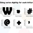 260 PCS Bulletin Board Letters for Classroom 4” Letters Combo Pack Set Classic Black Classroom Decorations Alphabet Numbers Symbols Letters for Bu...