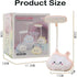 Cloud Desk Lamp, Cute Night Light, Portable LED Table Light, Foldable USB Rechargeable Reading Light (Blue)...