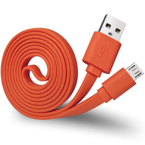 Charger Cord for JBL Speaker,Flat Micro USB Charging Power Supply Cable Cord Line for JBL Speaker Earphone Headphone Charge Replacement 3FT...