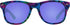 Piranha Digital Unisex Retro Sunglasses with Purple Pattern Frames and Blue Mirror Lens...