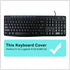 Keyboard Skin for Logitech K120 & MK120 Ergonomic Desktop USB Keyboard - US Layout, Waterproof Anti-Dust?Enhanced Protection and Durability (Pink)...