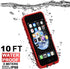 Diverbox iPhone SE 2020/iPhone 8 Waterproof Case - Shockproof IP68 Full-Body with Screen Protector, Underwater 4.7" Cover (Bright red) (Bright red...