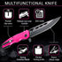 Spring Assisted Pink Knife - Pocket Knife for Women - Self Defense Knife for Women - Pink Knives - Cute Womens Girl Knife - Womens Folding Knife -...