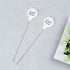 White Stainless Steel Cake Tester Pin Detector Baking DIY Tools for Cake Biscuit Baked Cooked Test Silver Durability and Fashion, 19 * 4.5cm,Bakin...
