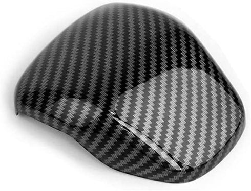 for Kia Stinger Accessories Gear Shift Knob Cover Car Shift Cover Compatible with 2017-2024 Kia Stinger (Carbon Fiber Black Style)...