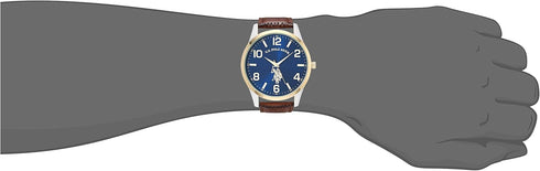 Accutime US Polo Ass. Watch, Gold...