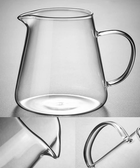 Glass Teapot (32oz/950ml) MJZQCD with Removable Stainless Steel Infuser,Glass Tea Pot transparent Stovetop tea Kettle,Blooming and Loose Leaf Tea ...
