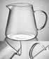 Glass Teapot (32oz/950ml) MJZQCD with Removable Stainless Steel Infuser,Glass Tea Pot transparent Stovetop tea Kettle,Blooming and Loose Leaf Tea ...