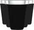TahoeBay Blank Pint Glass Sleeves (6-Pack) 16 Ounce Insulating Foam Collapsible Beer Drinking Cup Holder (Black)...