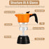 Aluminum Coffee Maker 150ML, Cuban Coffee Maker, Italian Coffee Maker, Stovetop Coffee Maker Moka Pot for Classic Italian and Cuban Cafe Brewing, ...