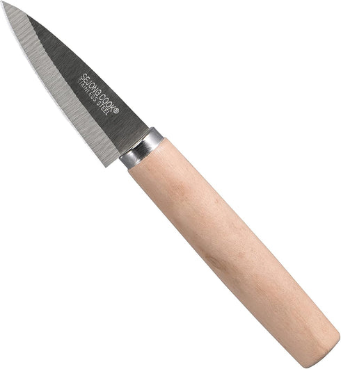 Oyster Shucking Knife, Commercial Grade Clam and Shellfish tool With Ergonomic Grip And Wood Handle, Good For Home Restaurant Kitchen And Outdoor ...