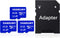 Vansuny Micro SD Card 64GB 3 Pack microSDXC Memory Card with SD Adapter A1 App Performance V30 4K Video Recording C10 U3 Micro SD for Phone, Secur...