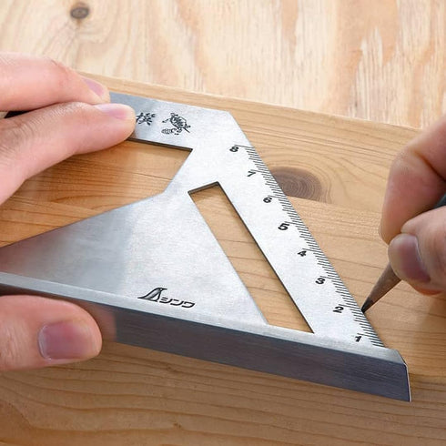 Shinwa Sokutei ANGLE SCRIBING SQUARE (62081) (Japan Import)...