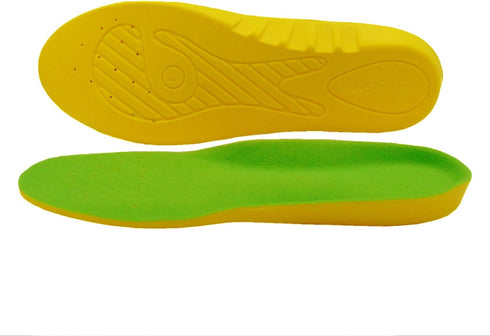 1 Pair Wide Fit Insoles Plantar Fasciitis Orthotics PU Memory Foam Comfort Shoe Inserts for Men and Women, Cushioned Arch Support, Shock Absorptio...