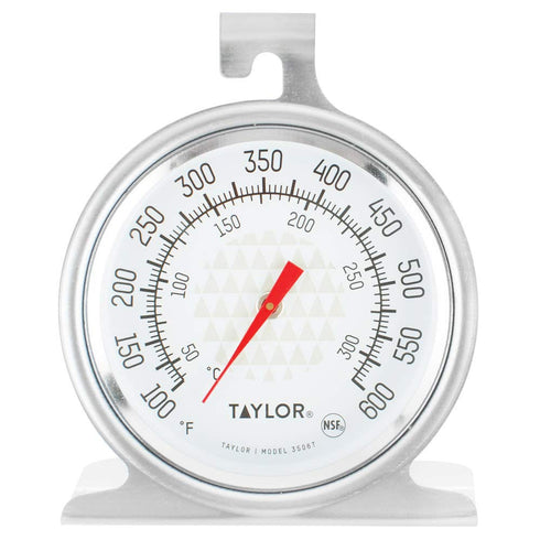 Taylor 3506 TruTemp Series Oven/Grill Analog Dial Thermometer with Dual-Scale...