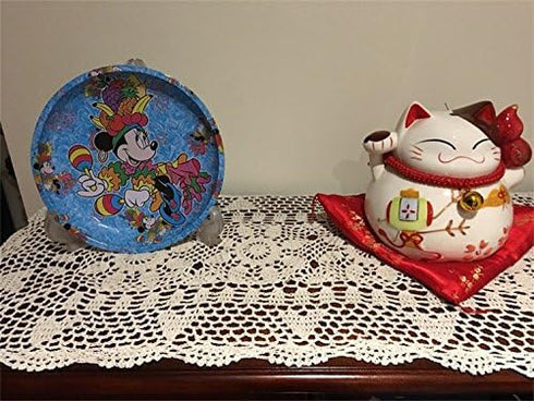Laivigo Handmade Crochet Lace Table Cloth Doilies Doily,Rectangle,16 x 35 Inch,Beige...