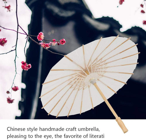 Diydeg Stable Oiled Paper Umbrella, Paper Umbrella Parasol, Chinese(Approximately 39.5cm in Diameter)...