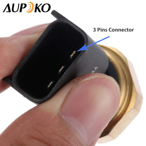 Aupoko 5149062AA Engine Oil Pressure Sensor, Replace# 56028807AA 56028807AB 5149064AA, 6.4 Engine Oil Pressure Switch Replacement for Chrysler Dod...
